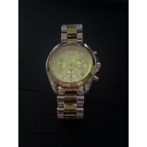 Michael Kors Bradshaw Chronograph Green Dial Ladies Watch MK6198